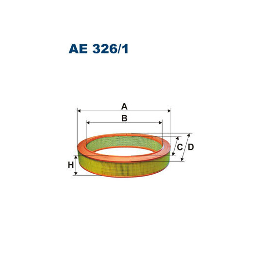 AE 326/1 - Air filter 