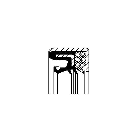 01030110B - Shaft Seal, differential 