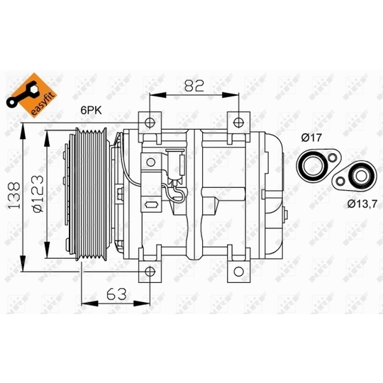 32112 - Compressor, air conditioning 