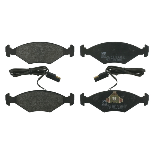 16396 - Brake Pad Set, disc brake 