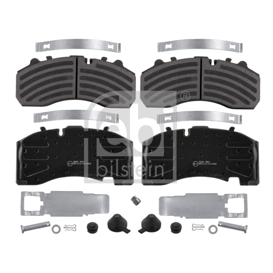 16608 - Brake Pad Set, disc brake 