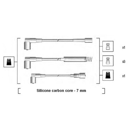 941125440692 - Ignition Cable Kit 