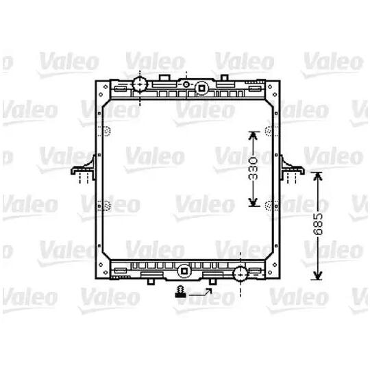 732554 - Radiaator, mootorijahutus 