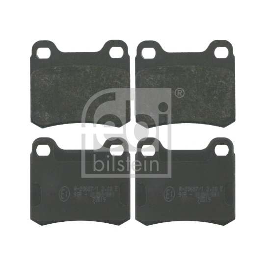 16156 - Brake Pad Set, disc brake 
