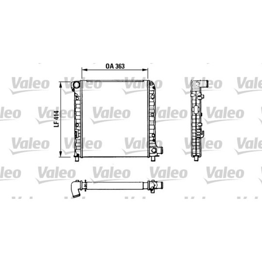 811383 - Radiator, engine cooling 