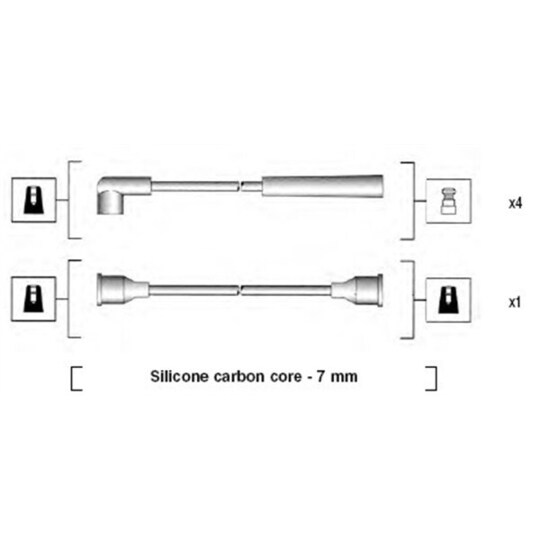 941185010765 - Ignition Cable Kit 