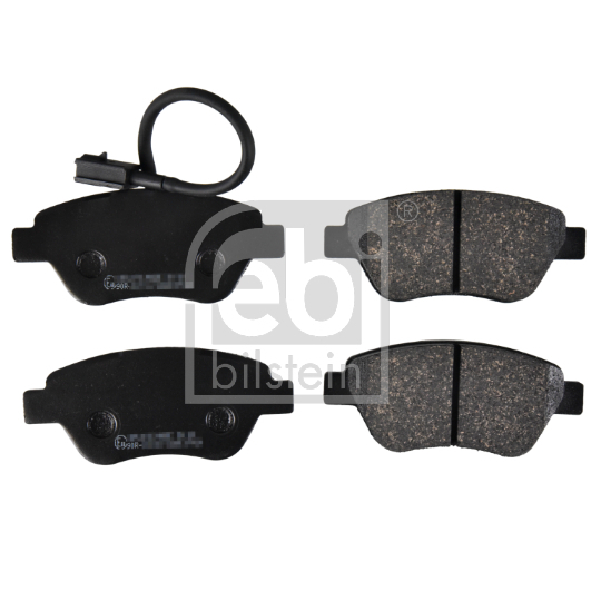 16555 - Brake Pad Set, disc brake 