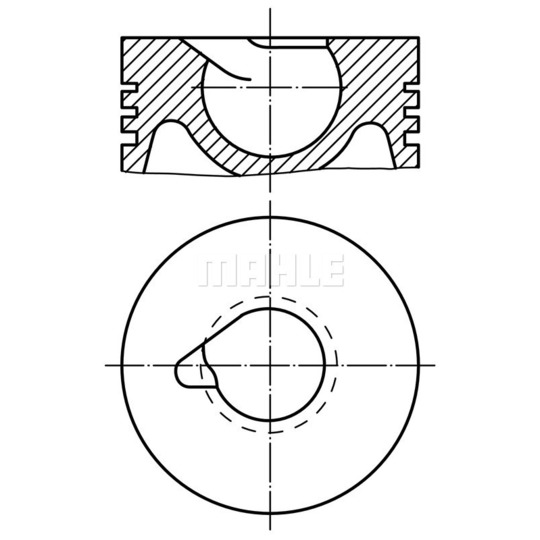 227 34 01 - Piston 