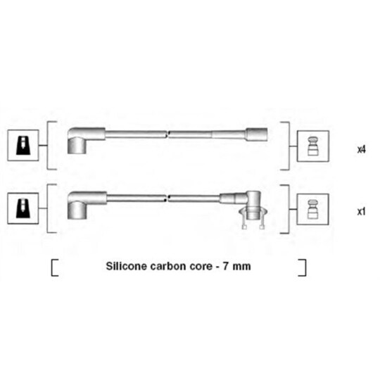 941145240721 - Ignition Cable Kit 