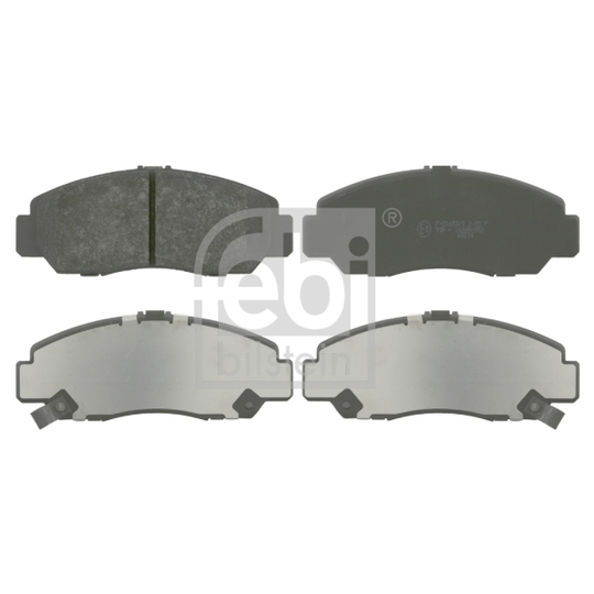 16553 - Brake Pad Set, disc brake 