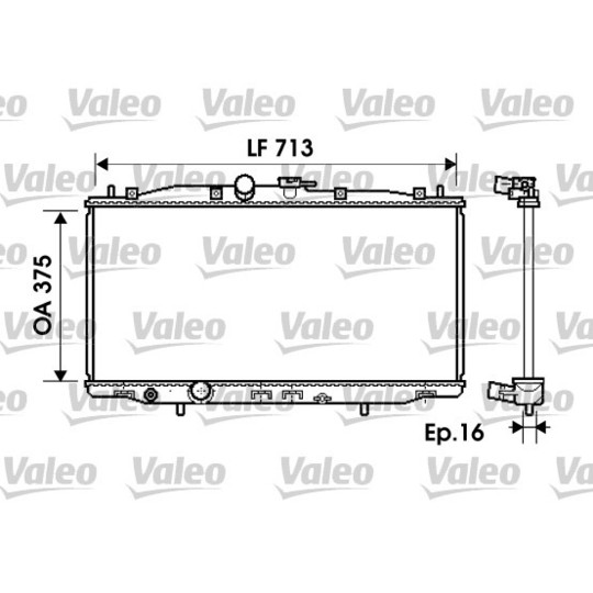 734703 - Radiator, engine cooling 