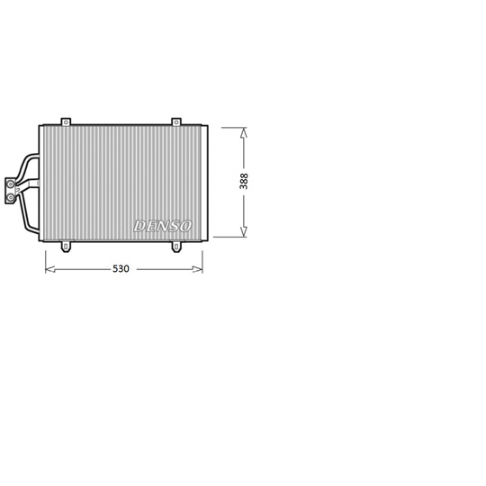 DCN23003 - Condenser, air conditioning 