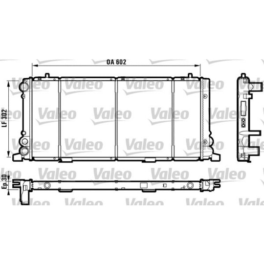 730349 - Radiator, engine cooling 