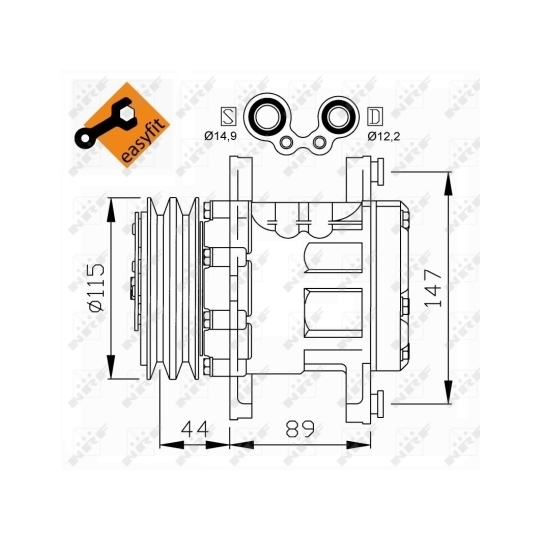 32207 - Compressor, air conditioning 