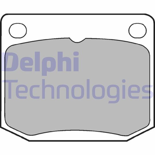 LP131 - Brake Pad Set, disc brake 