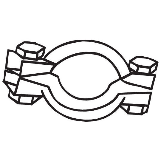 254-627 - Clamp, exhaust system 
