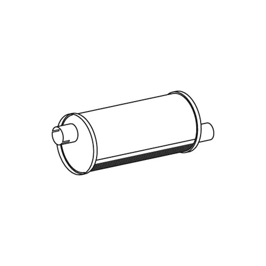 21345 - Middle-/End Silencer 