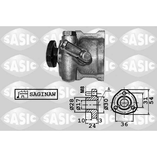 7076030 - Hydraulic Pump, steering system 
