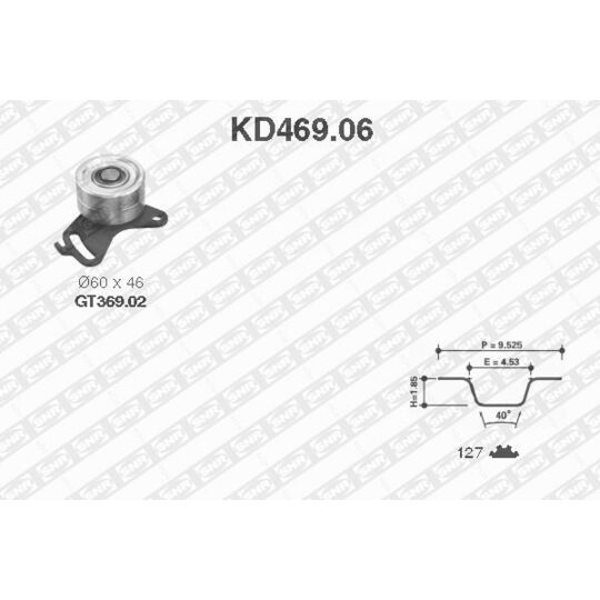 KD469.06 - Timing Belt Set 