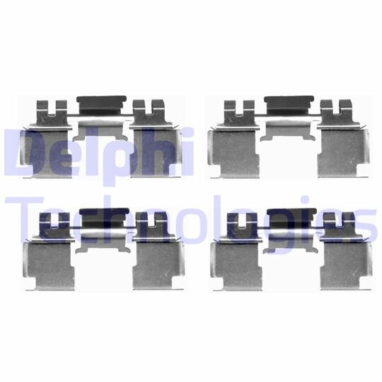 LX0389 - Accessory Kit, disc brake pad 