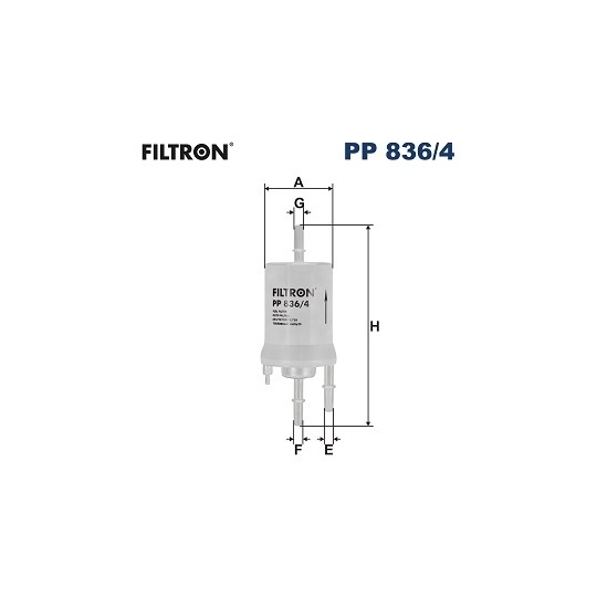 PP 836/4 - Kütusefilter 