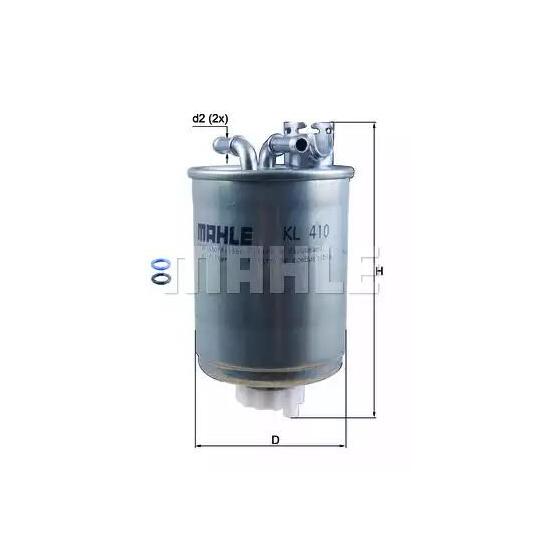 KL 410 - Fuel filter 