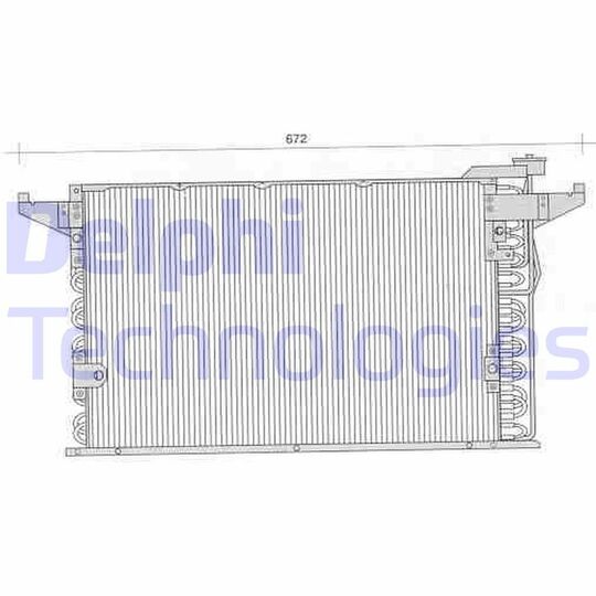 TSP0225235 - Condenser, air conditioning 