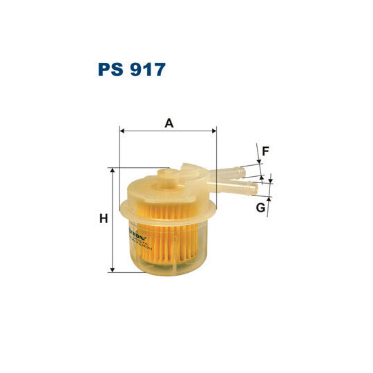 PS 917 - Bränslefilter 