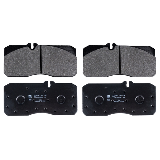 16561 - Brake Pad Set, disc brake 