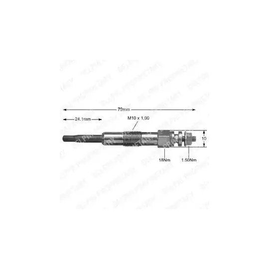 HDS357 - Glow Plug 