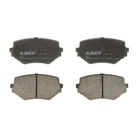 C18001ABE - Brake Pad Set, disc brake 