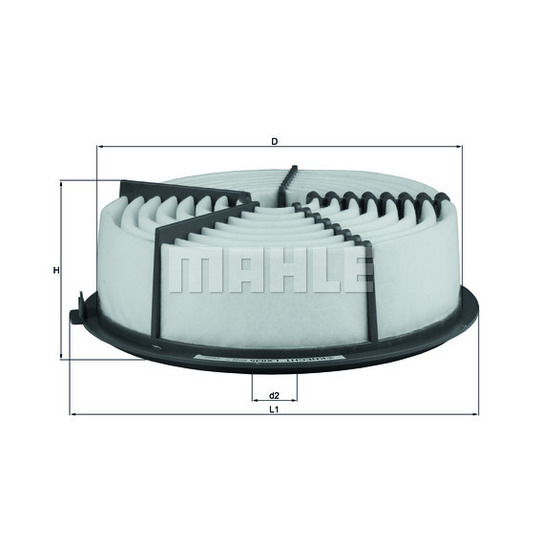 LX 835 - Air filter 