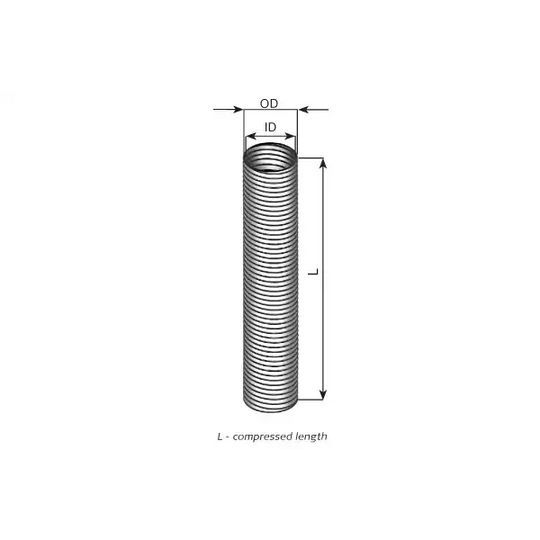 80157 - Corrugated Pipe, exhaust system 