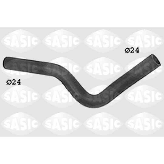 SWH0384 - Radiator Hose 