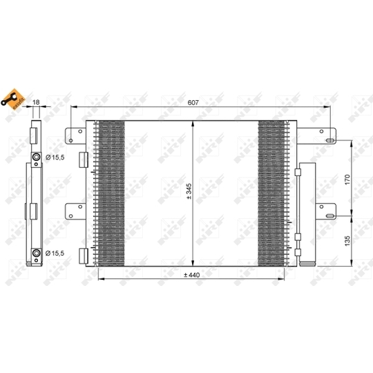 35896 - Condenser, air conditioning 