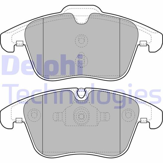 LP2065 - Brake Pad Set, disc brake 