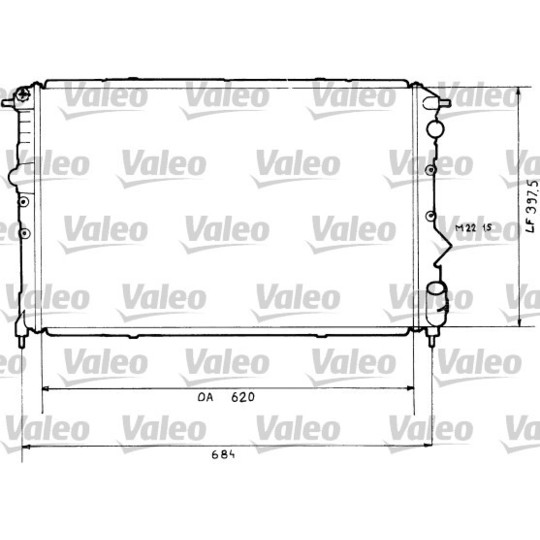 819431 - Radiaator, mootorijahutus 