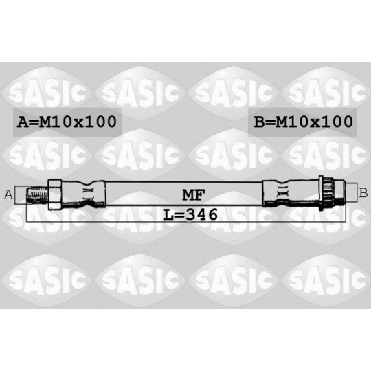 SBH4080 - Brake Hose 