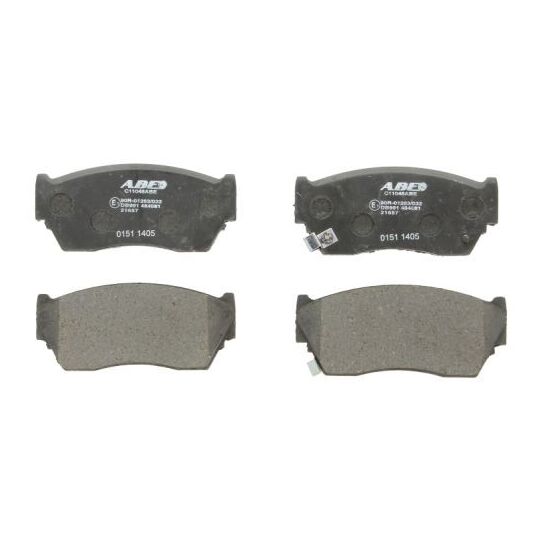 C11048ABE - Brake Pad Set, disc brake 