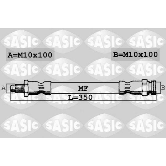 SBH0167 - Brake Hose 