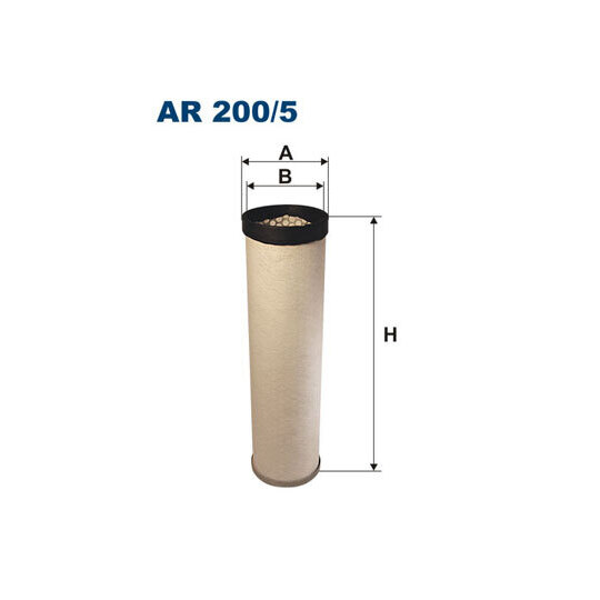 AR 200/5W - Toisioilmasuodatin 