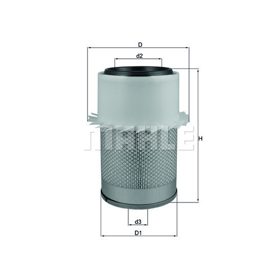 LX 648 - Air filter 