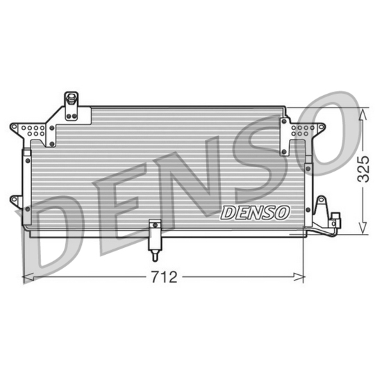 DCN32005 - Condenser, air conditioning 