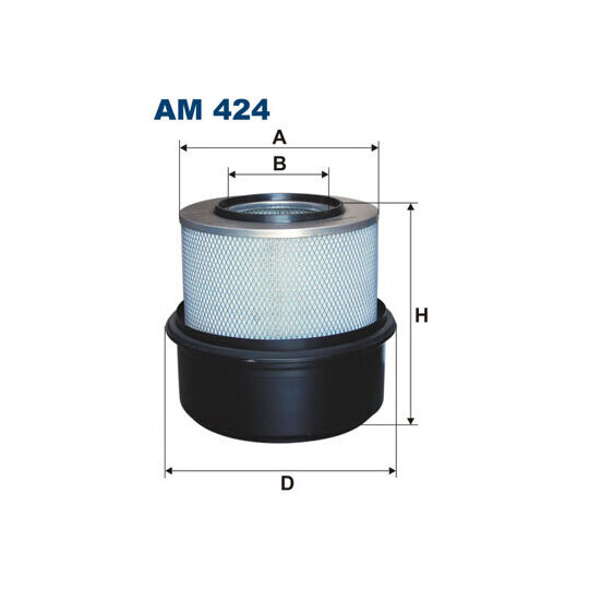 AM 424 - Air filter 