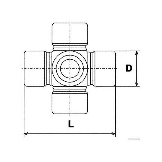 J2928006 - Joint, propshaft 