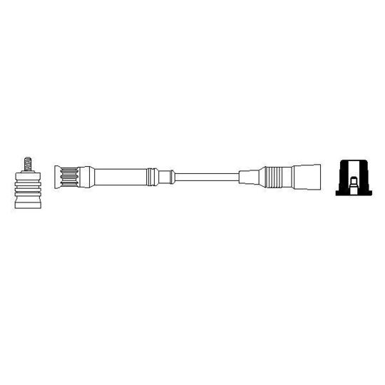 0 356 912 899 - Ignition Cable 