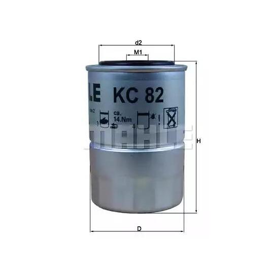 KC 82 - Fuel filter 