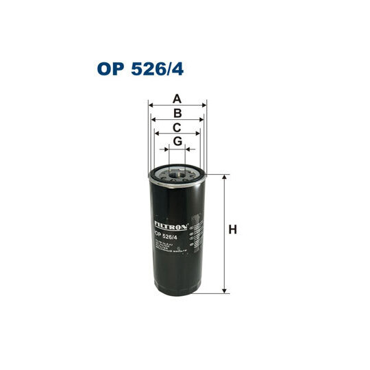 OP 526/4 - Oil filter 