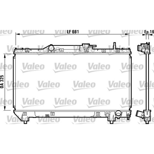 731831 - Radiaator, mootorijahutus 