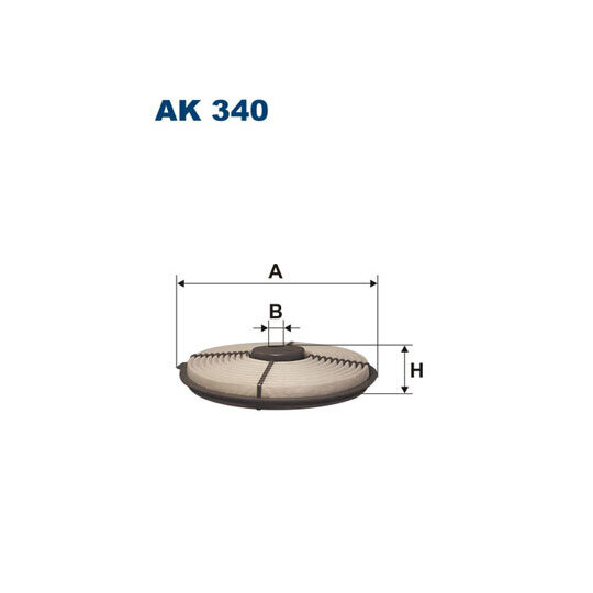 AK 340 - Air filter 
